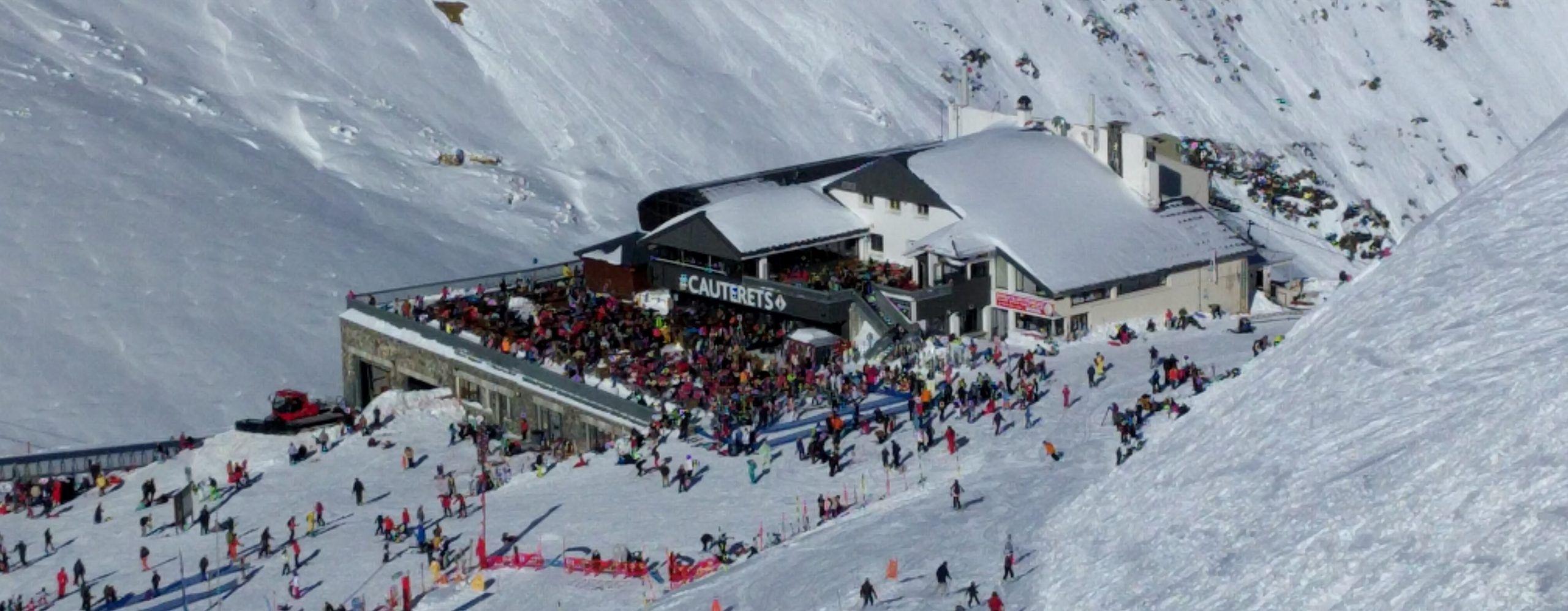 illustration de Skier à Cauterets, Pyrénées