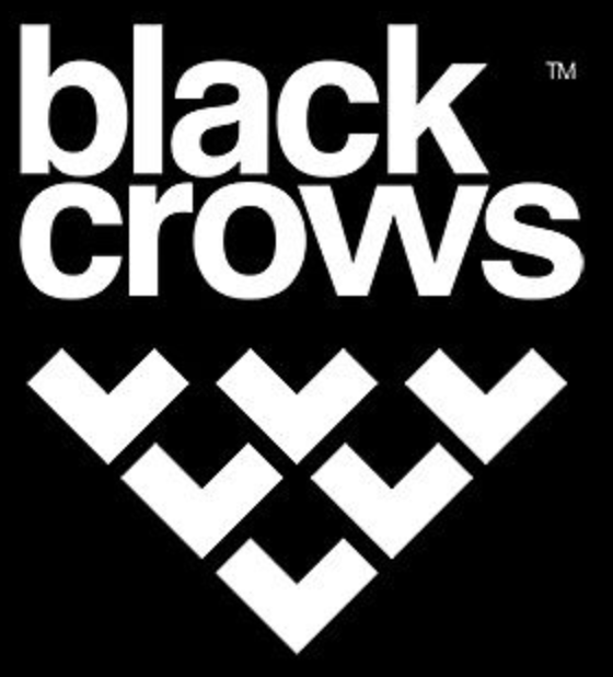 logo black crows skis