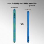 Différence entre ski freestyle et ski freeride