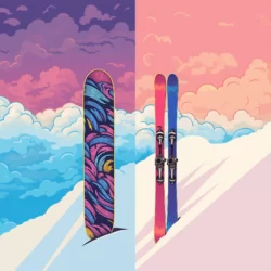 Passer du snowboard au ski : conseils pour un changement réussi