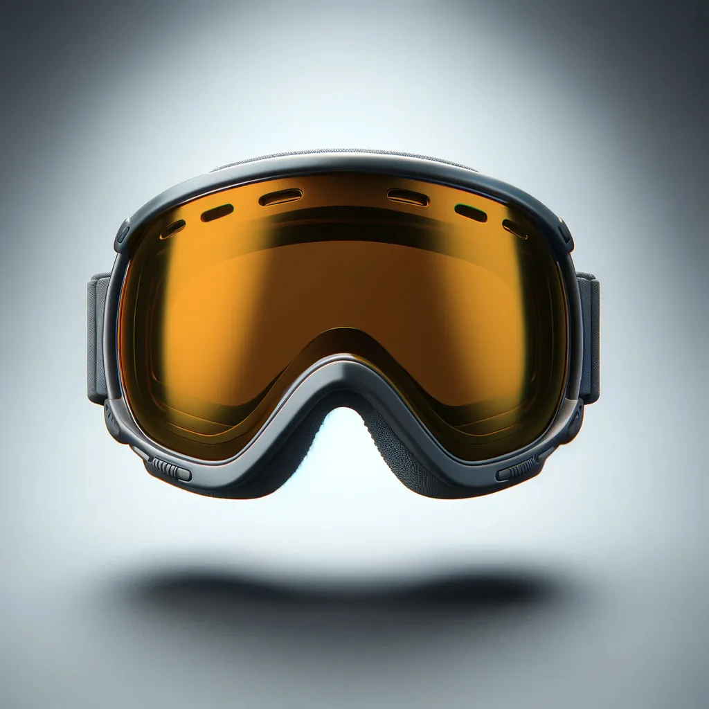 masque de ski verre orange (catégorie 1 ou 2)