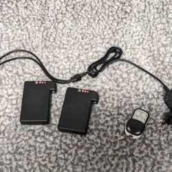 test batteries cables telecommande chaussettes chauffantes