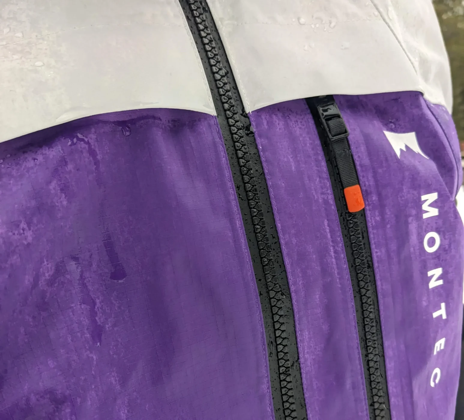 resistance fermeture clair et textile pluie